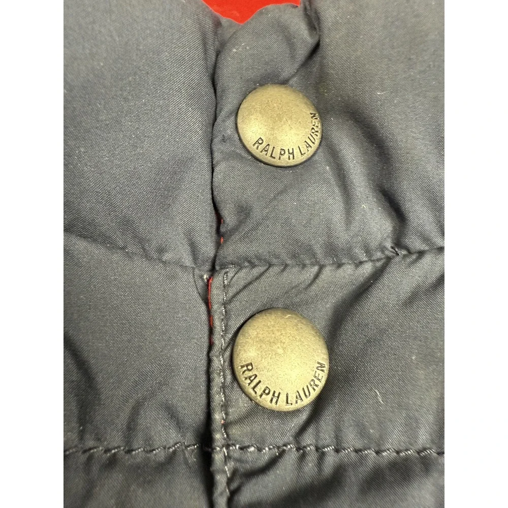 Polo Ralph‎ Lauren Puffer Vest Boys 7 Reversible Down Filled Jacket